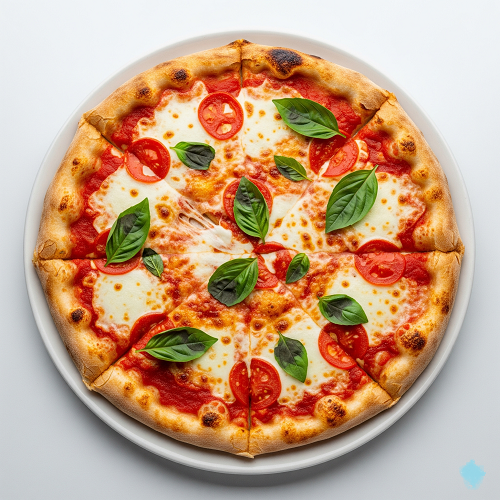 Cheese & Tomato Pizza 