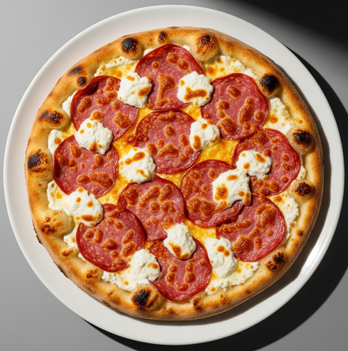 Cheese & Salami Pizza 