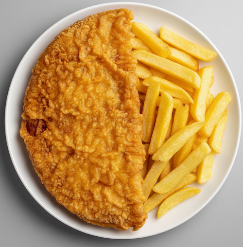 1/2 Pizza Crunch (cheese) 