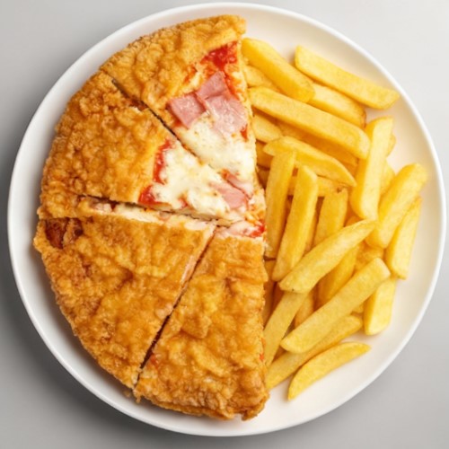 1/2 Ham Pizza Crunch 